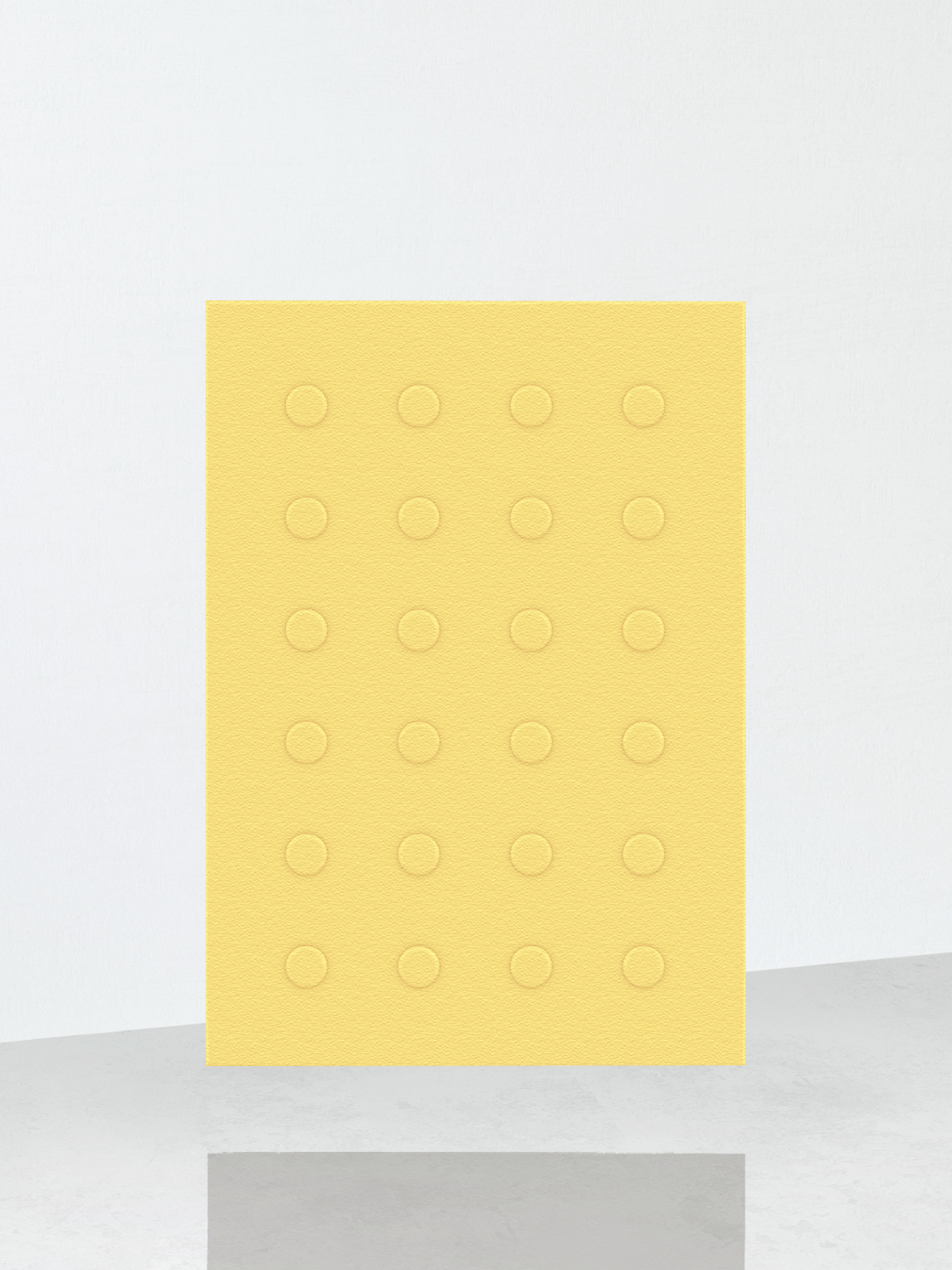 Tactile Rug - Butter Yellow