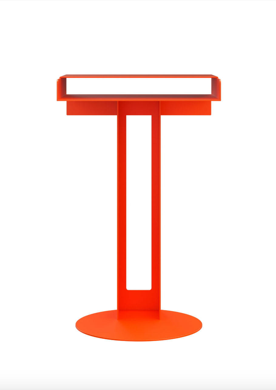 Meta Side Table - Orange - SAMPLE SALE