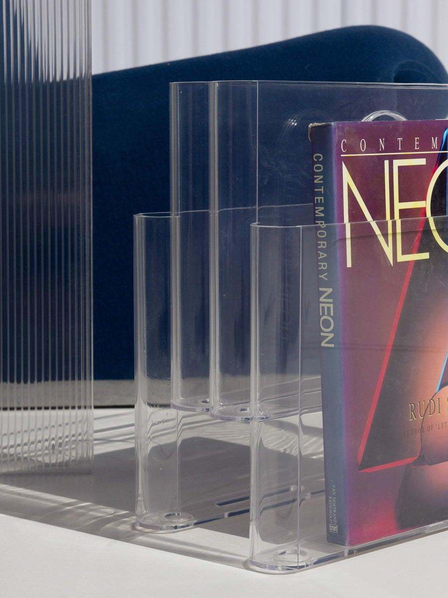 Kartell Magazine Rack by Giotto Stoppino BiRite Studio